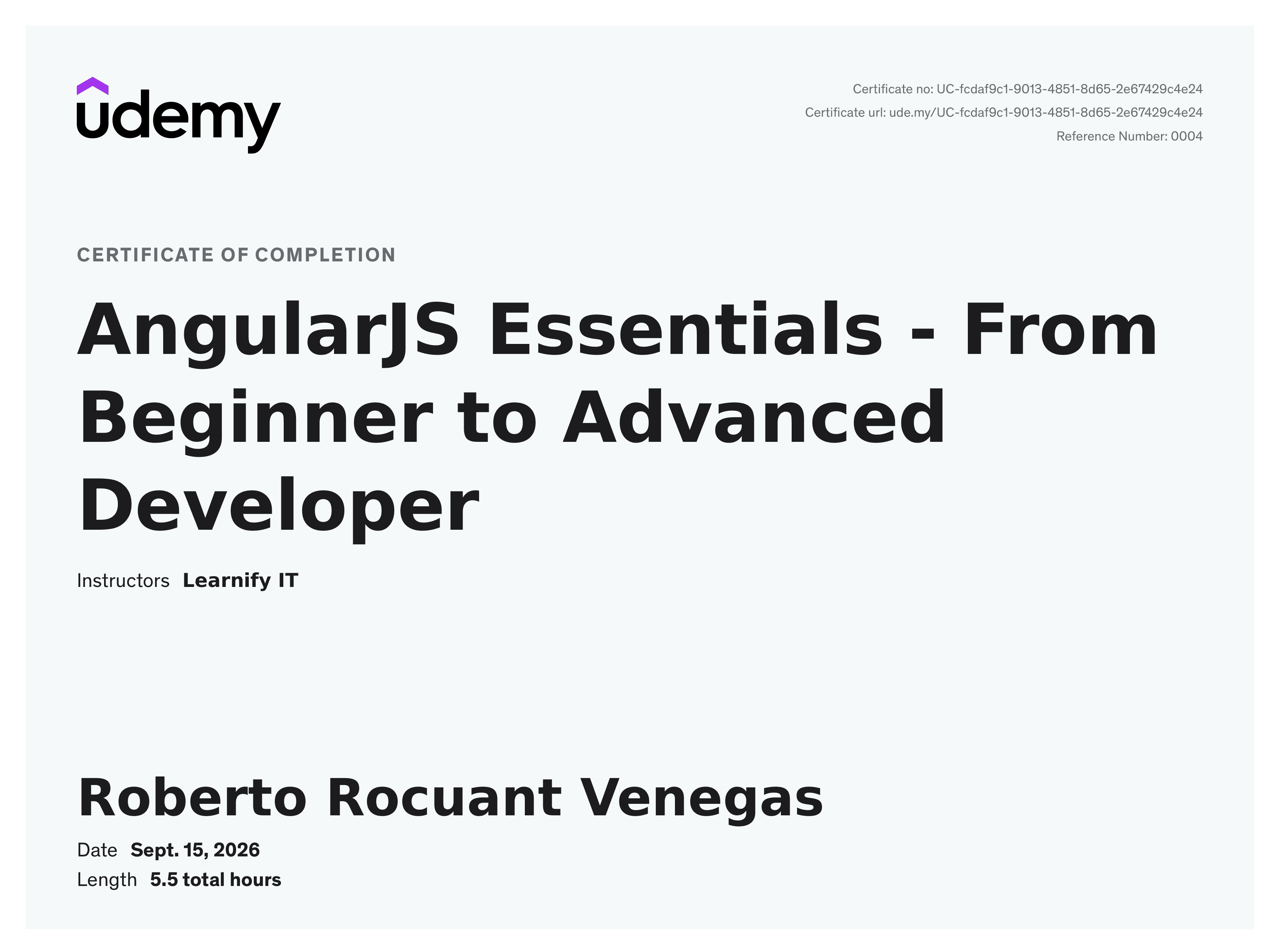 AngularJS Essentials - From Beginner to Advanced Developer